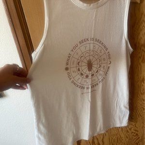 Spiritual Gangster, Super Cute Muscle Tank, Size Small